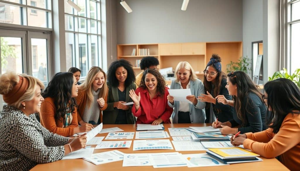 social workers advocating for policy change
