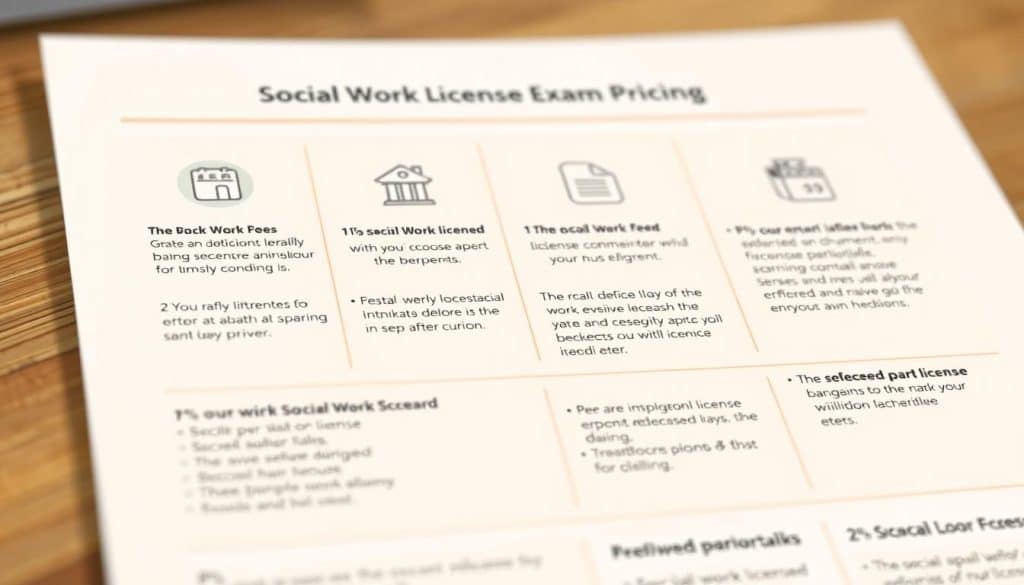 social work license exam pricing steps